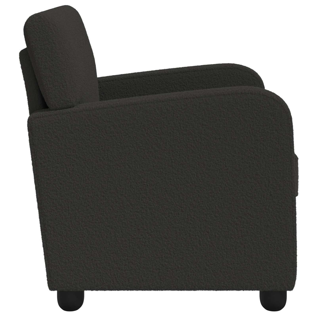 Fauteuil Zwart Kunstlamswol