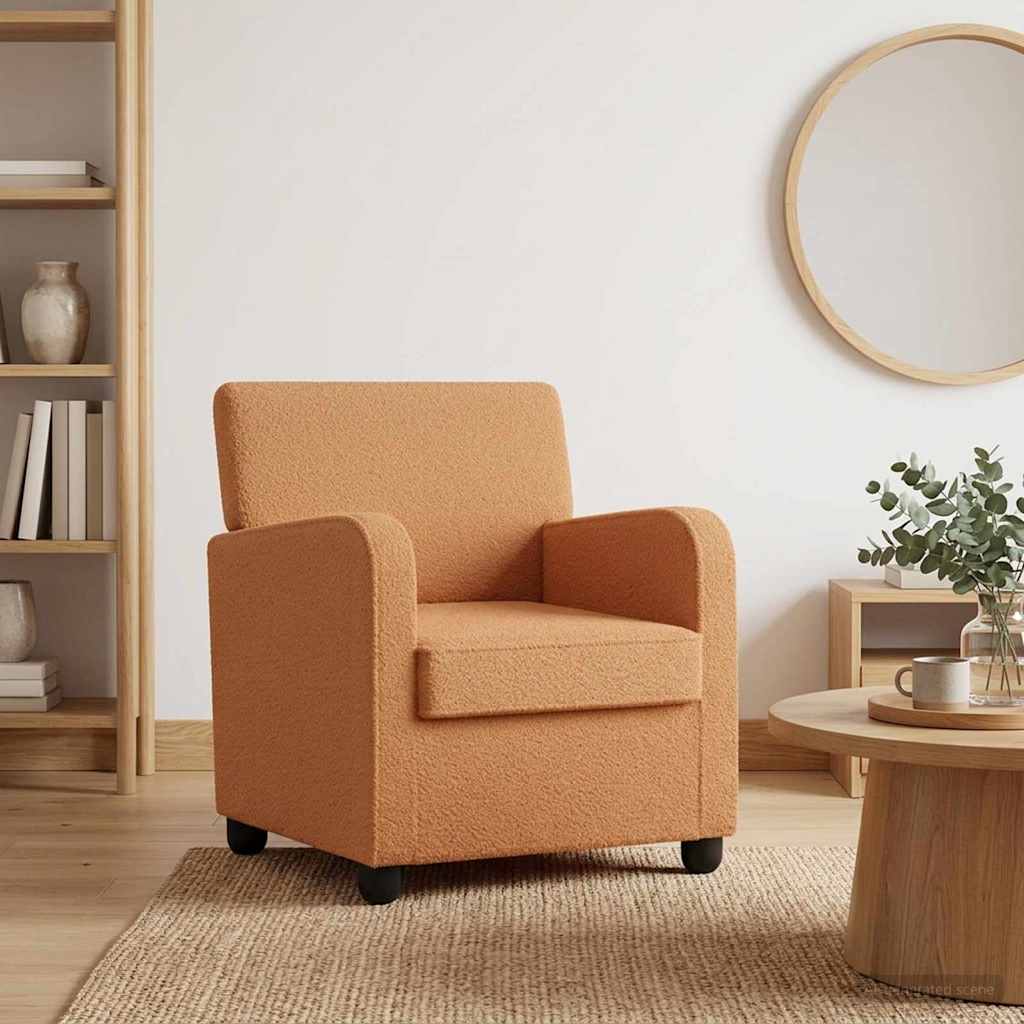 Fauteuil Beige Kunstlamswol