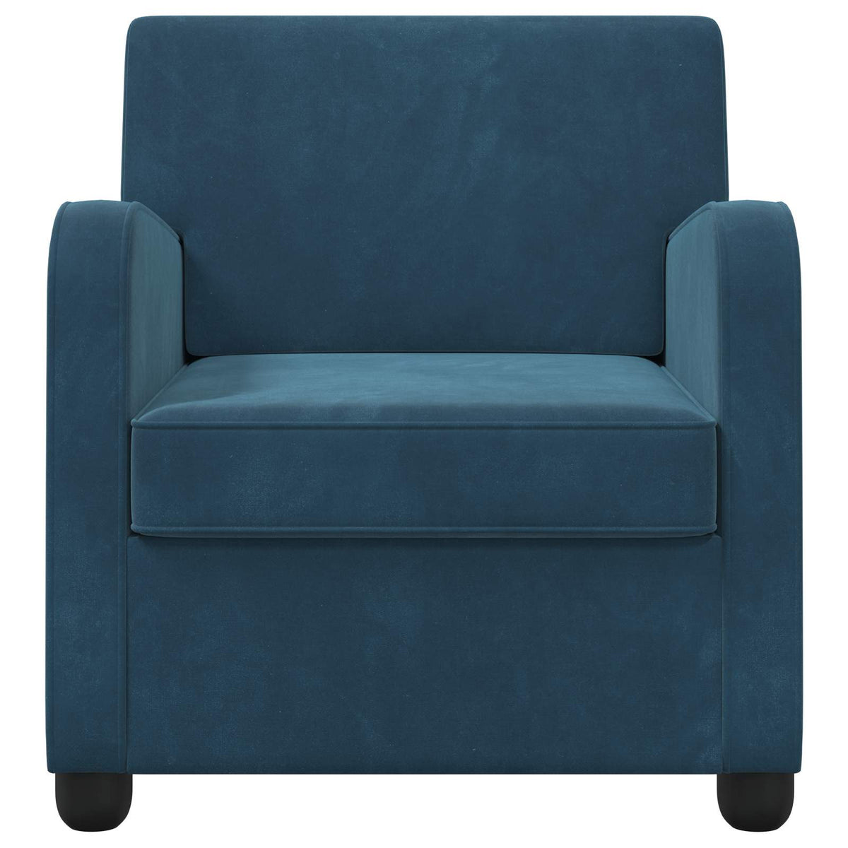Fauteuil Blauw fluweel