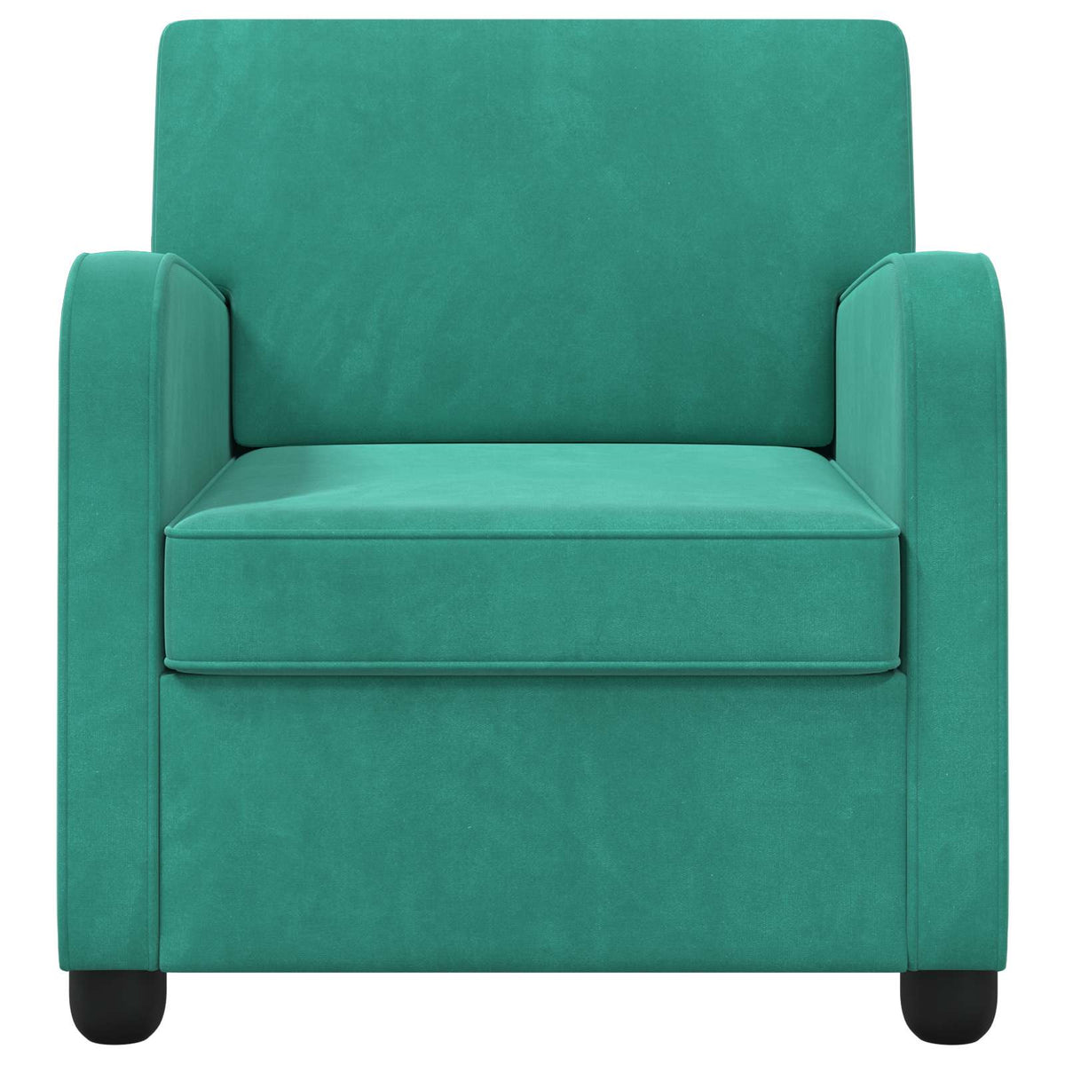 Fauteuil Turquoise fluweel