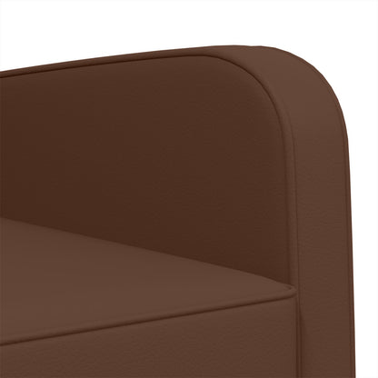 Fauteuil Bruin Kunstleer