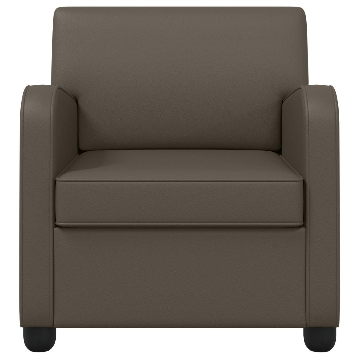 Fauteuil Grijs Kunstleer