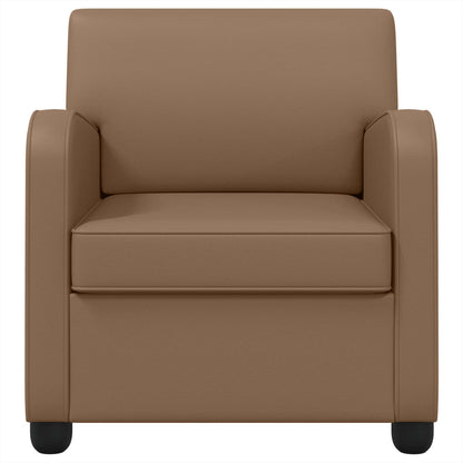 Fauteuil Cappuccino Kunstleer