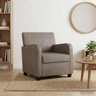 Fauteuil 70x79x78 cm antiekgrijs kunstleer