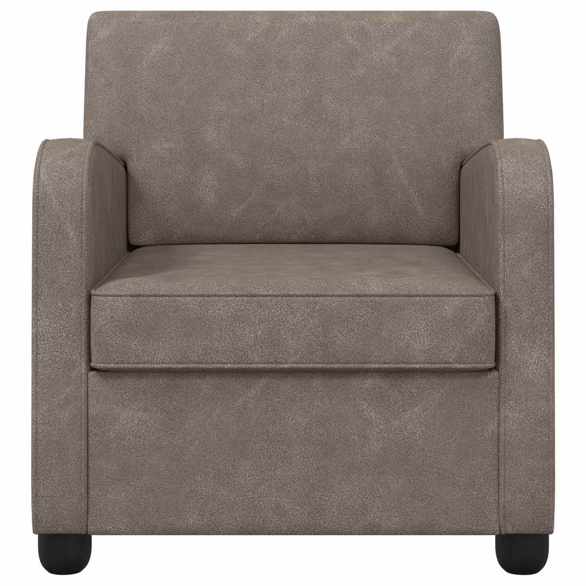 Fauteuil Antiekgrijs Kunstleer