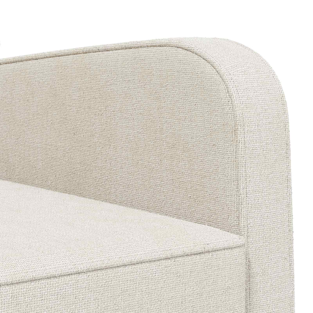 Fauteuil Crèmekleurig Chenille