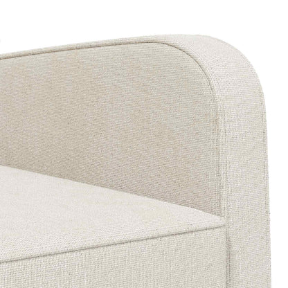 Fauteuil Crèmekleurig Chenille