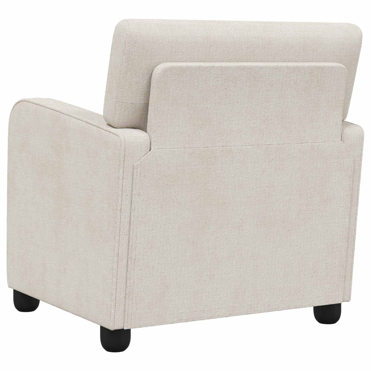 Fauteuil Crèmekleurig Chenille