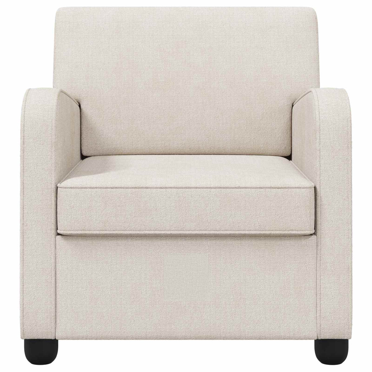 Fauteuil Crèmekleurig Chenille