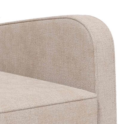 Fauteuil Beige Chenille