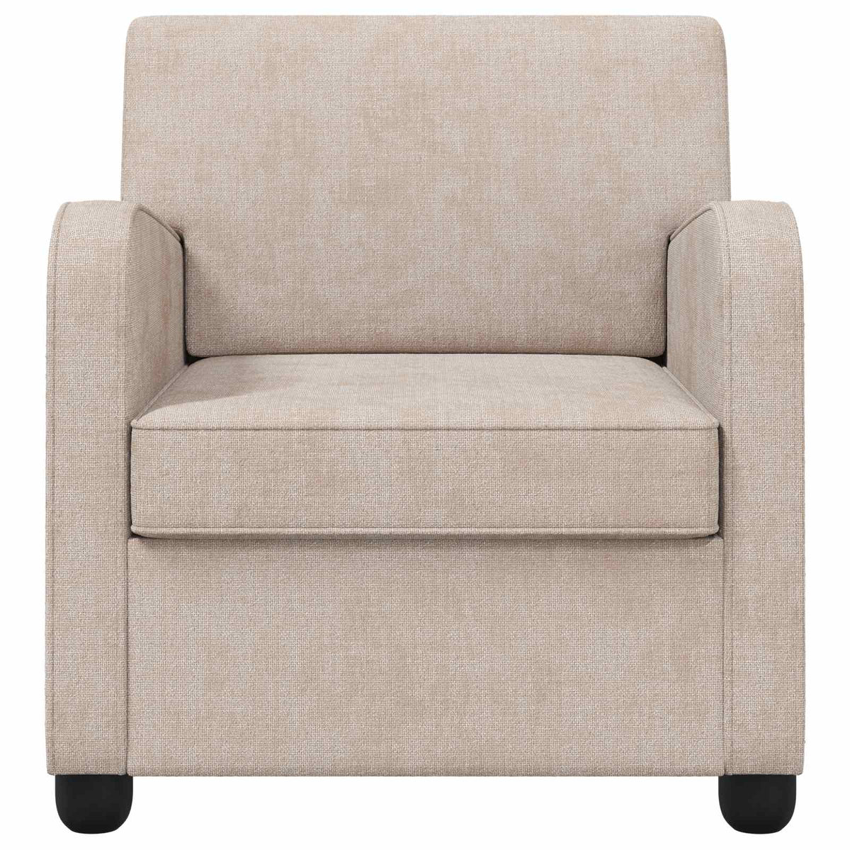 Fauteuil Beige Chenille