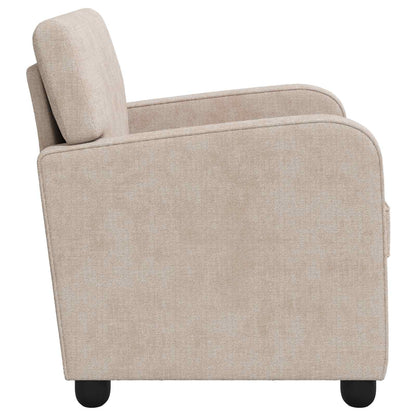 Fauteuil Beige Chenille