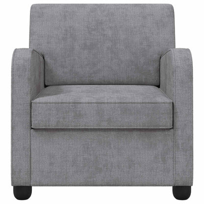Fauteuil Lichtgrijs Chenille