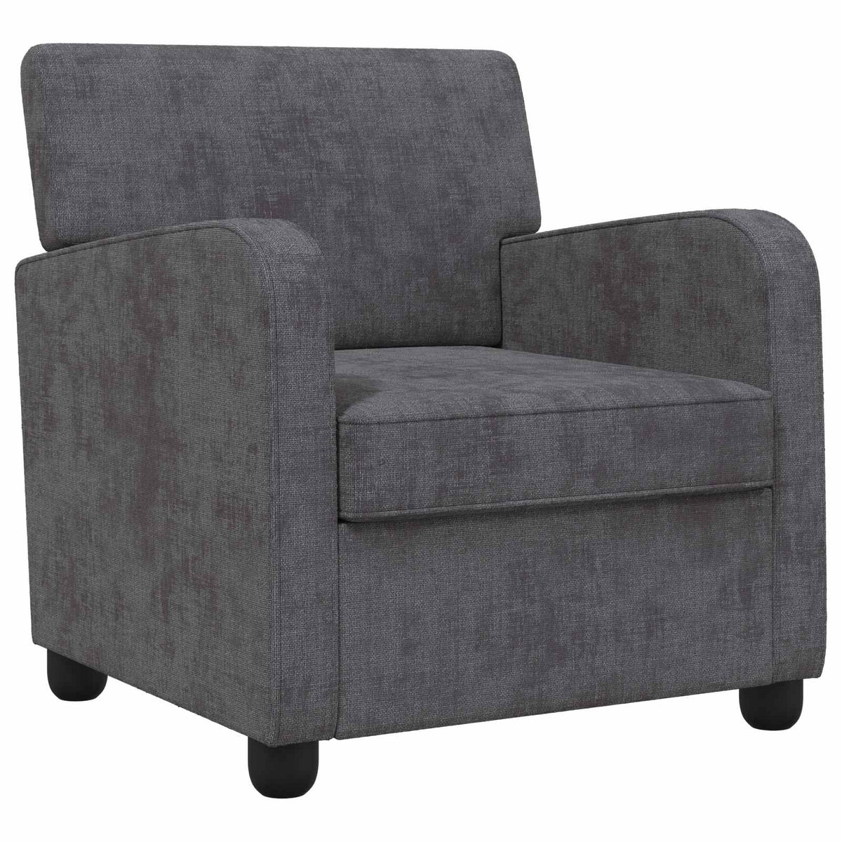 Fauteuil Donkergrijs Chenille