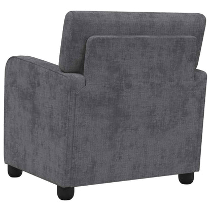 Fauteuil Donkergrijs Chenille