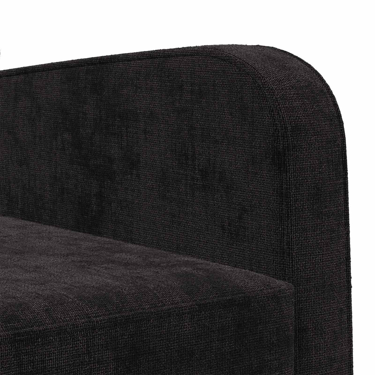 Fauteuil Zwart Chenille