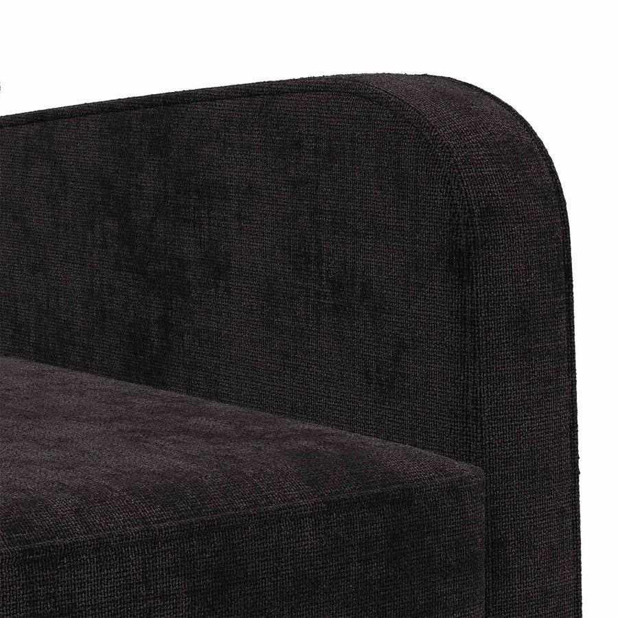Fauteuil Zwart Chenille