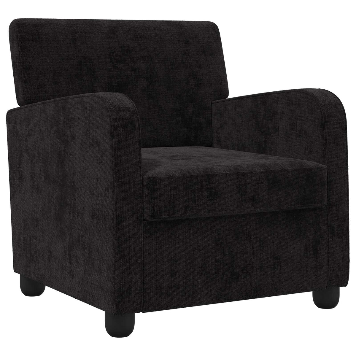 Fauteuil Zwart Chenille