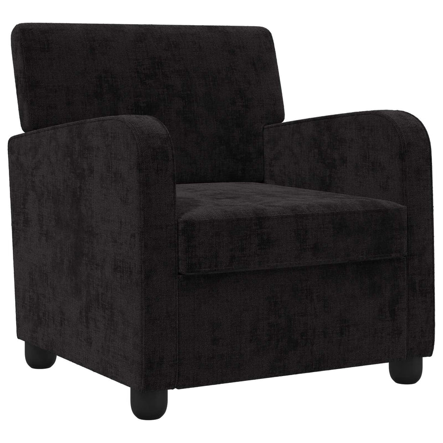 Fauteuil Zwart Chenille