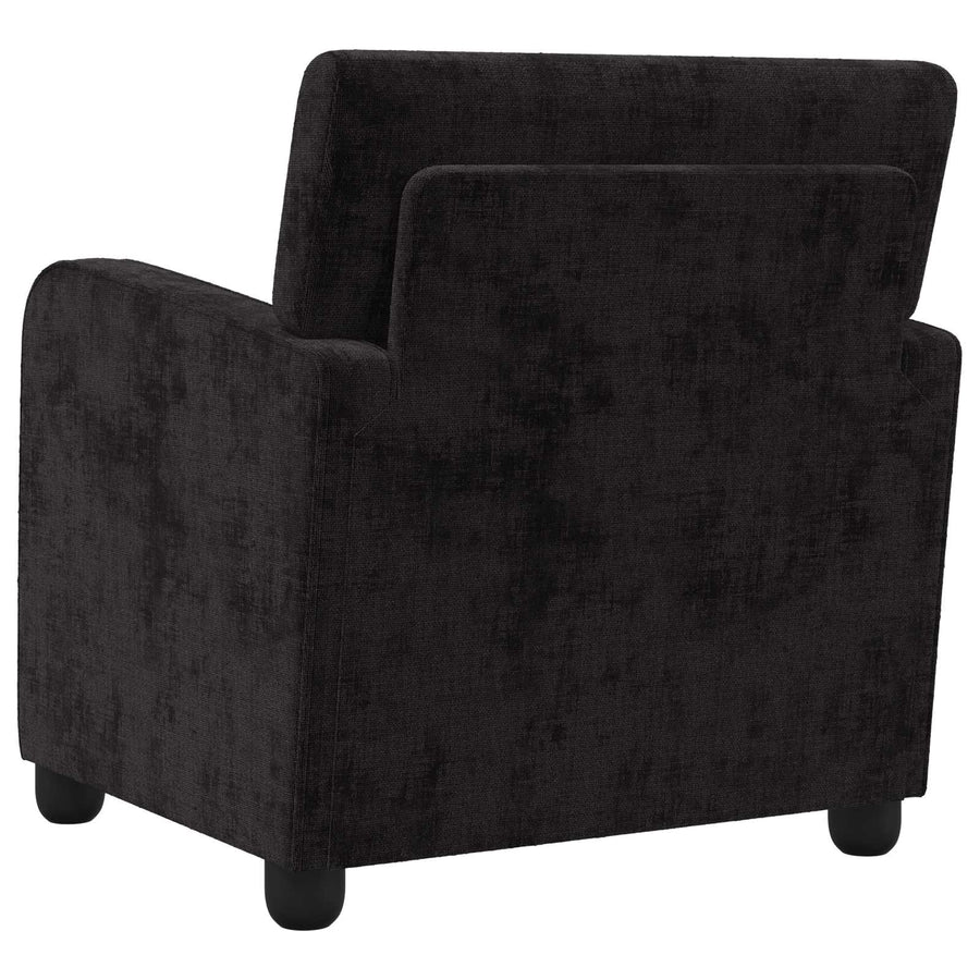 Fauteuil Zwart Chenille