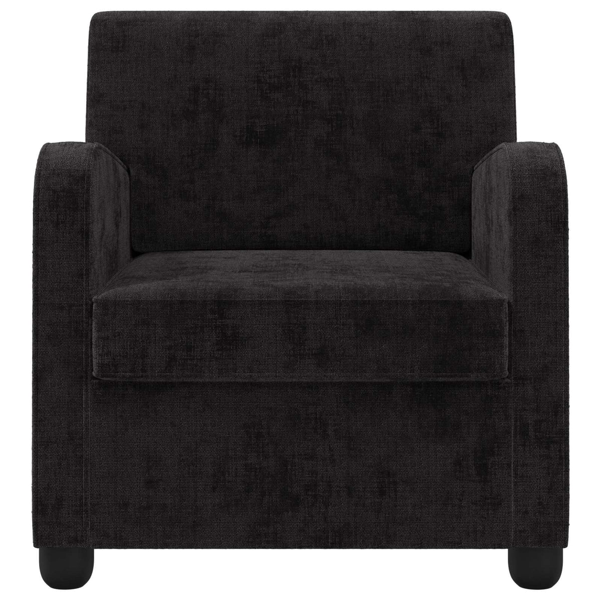 Fauteuil Zwart Chenille