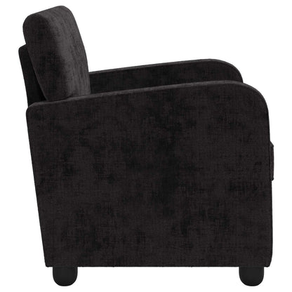 Fauteuil Zwart Chenille