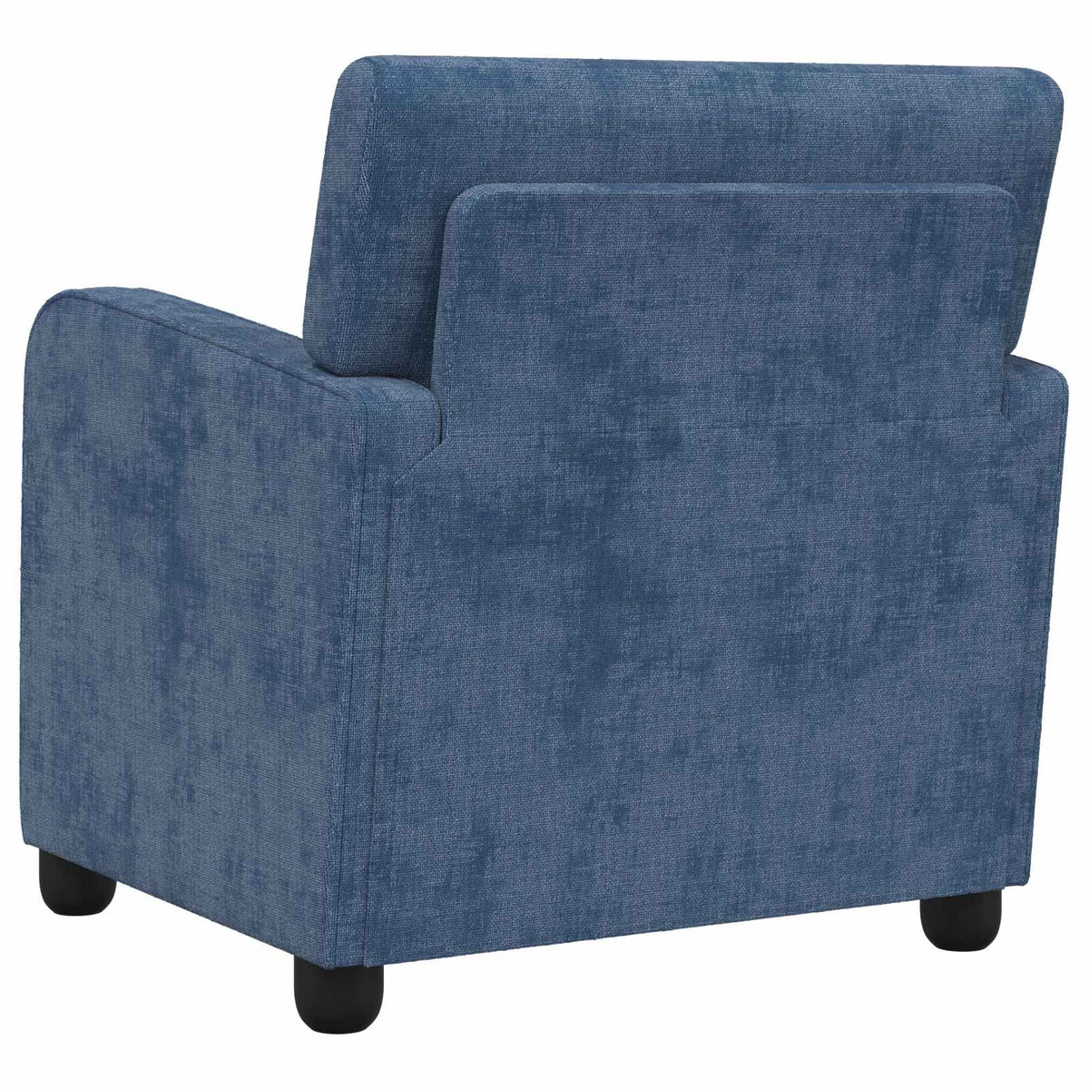 Fauteuil Blauw Chenille