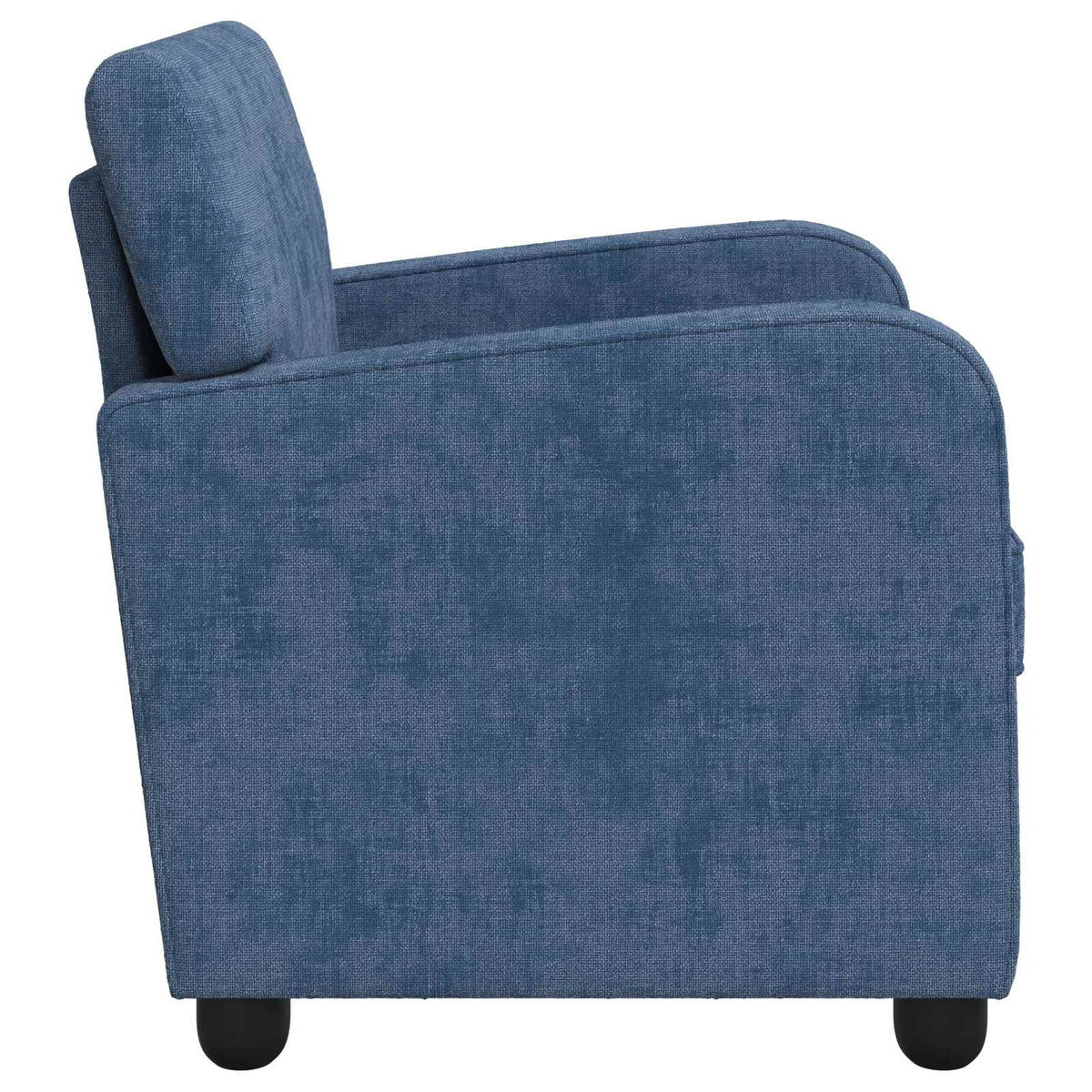 Fauteuil Blauw Chenille