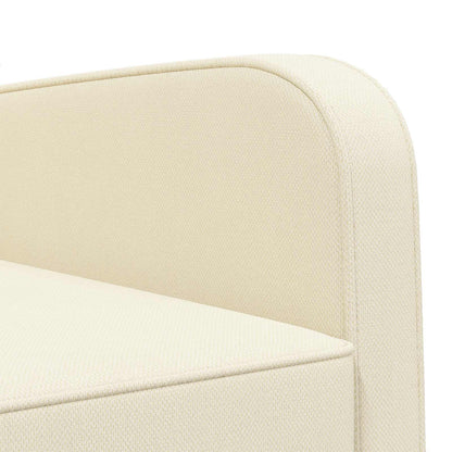 Fauteuil Crèmekleurig fluweel