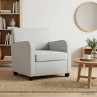 Fauteuil lichtgrijs fluweel 70x79x78 cm