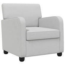 Fauteuil Lichtgrijs fluweel