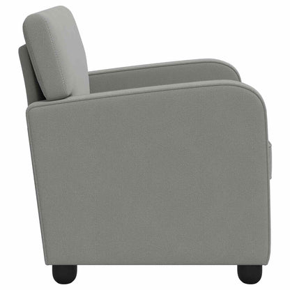Fauteuil Donkergrijs fluweel