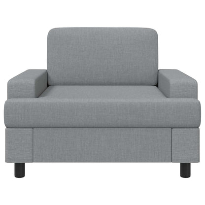 Fauteuil Lichtgrijs Stof