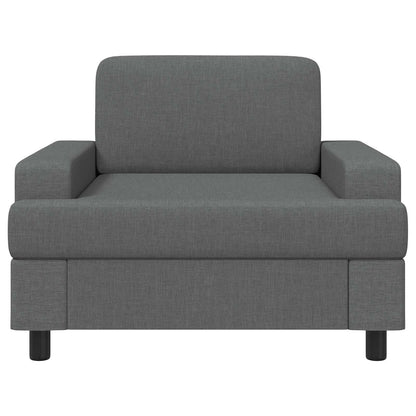 Fauteuil Donkergrijs Stof