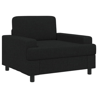 Fauteuil Zwart Stof
