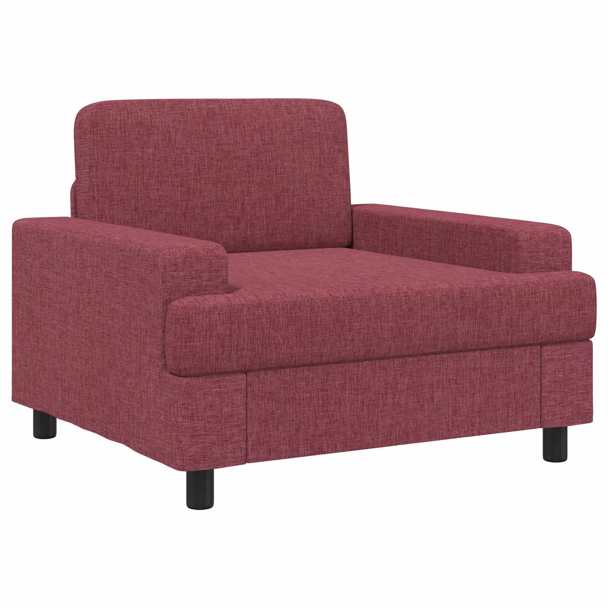 Fauteuil Wijnrood Stof