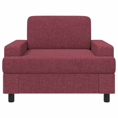 Fauteuil Wijnrood Stof