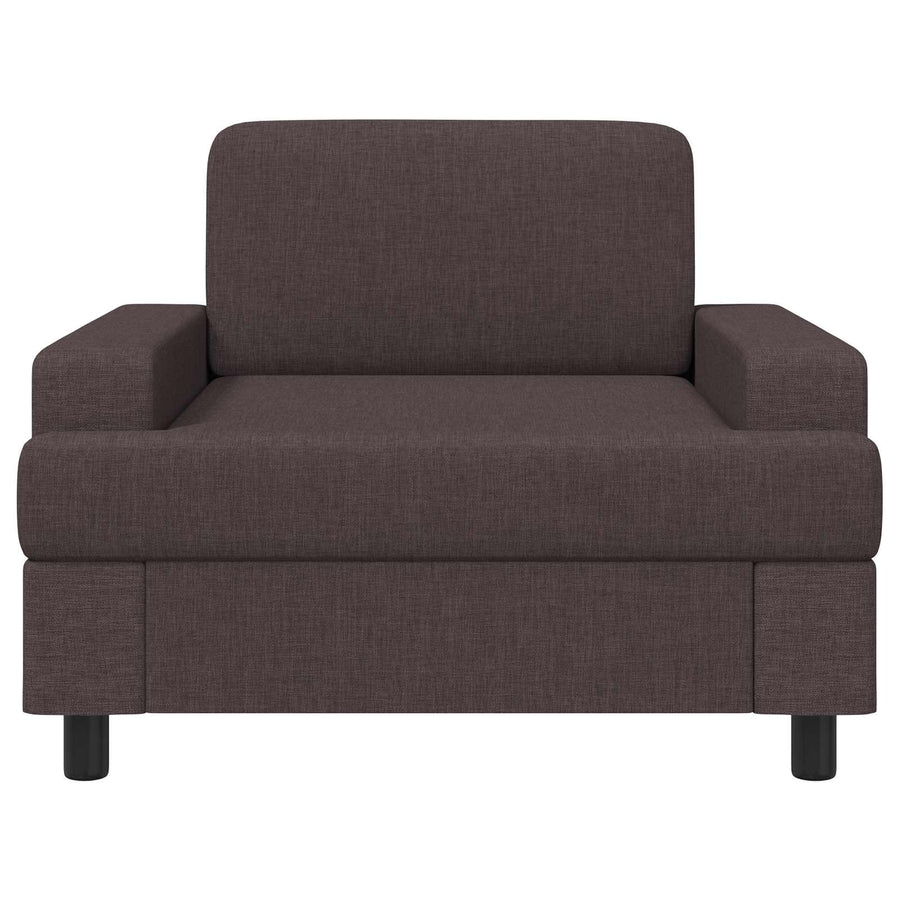 Fauteuil Donkerbruin Stof
