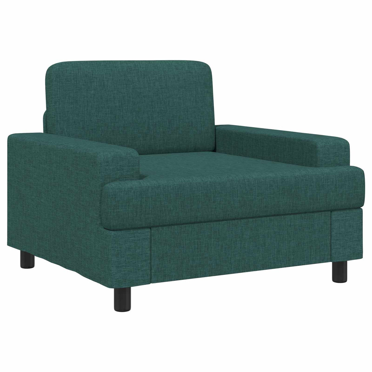 Fauteuil Donkergroen Stof