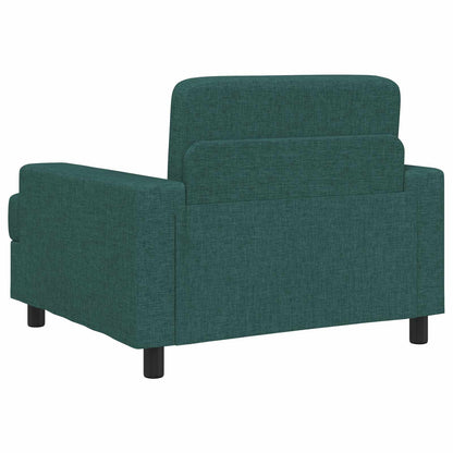 Fauteuil Donkergroen Stof
