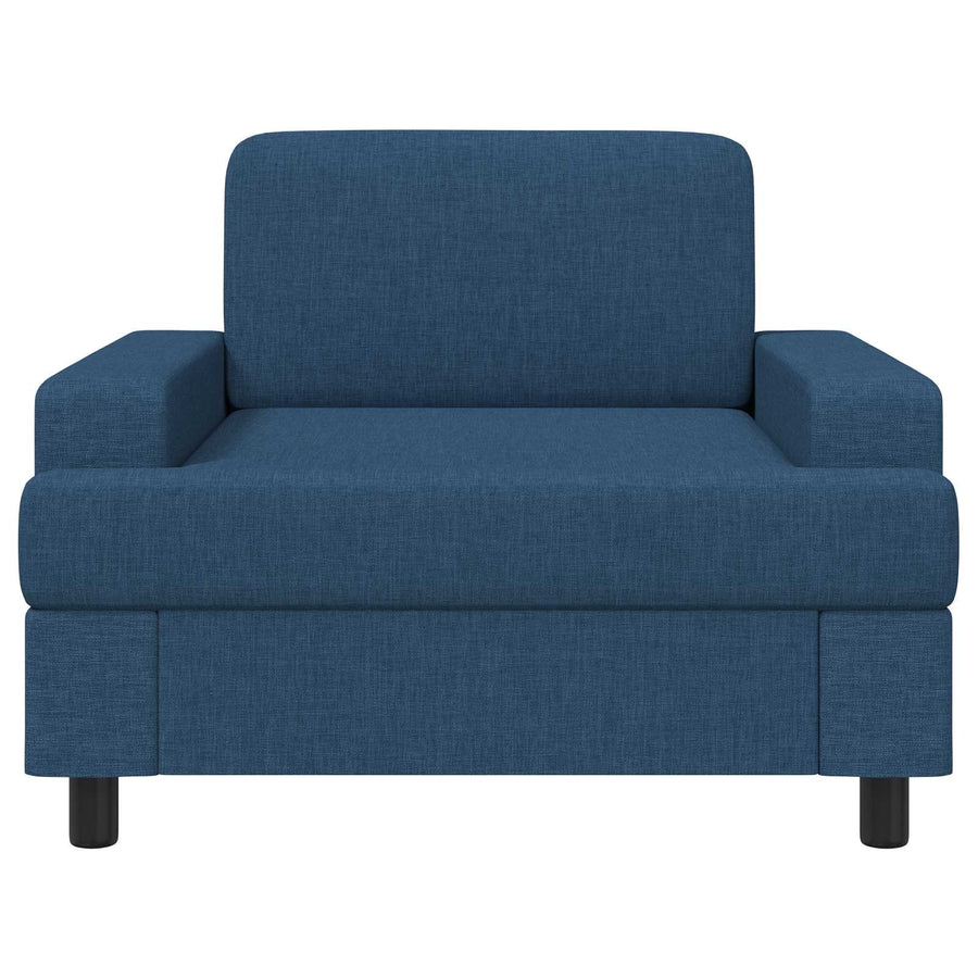 Fauteuil Blauw Stof