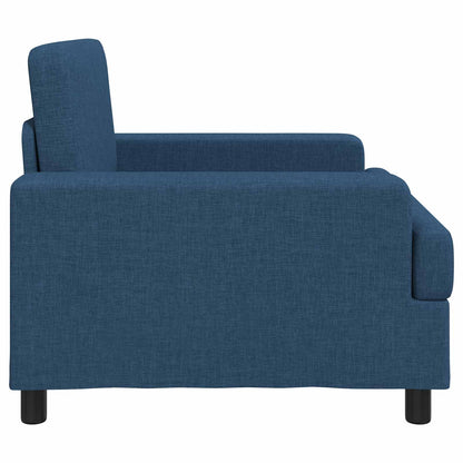 Fauteuil Blauw Stof
