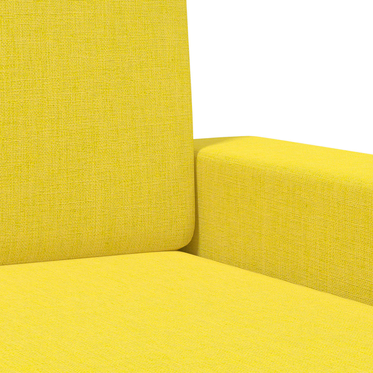 Fauteuil Lichtgeel Stof