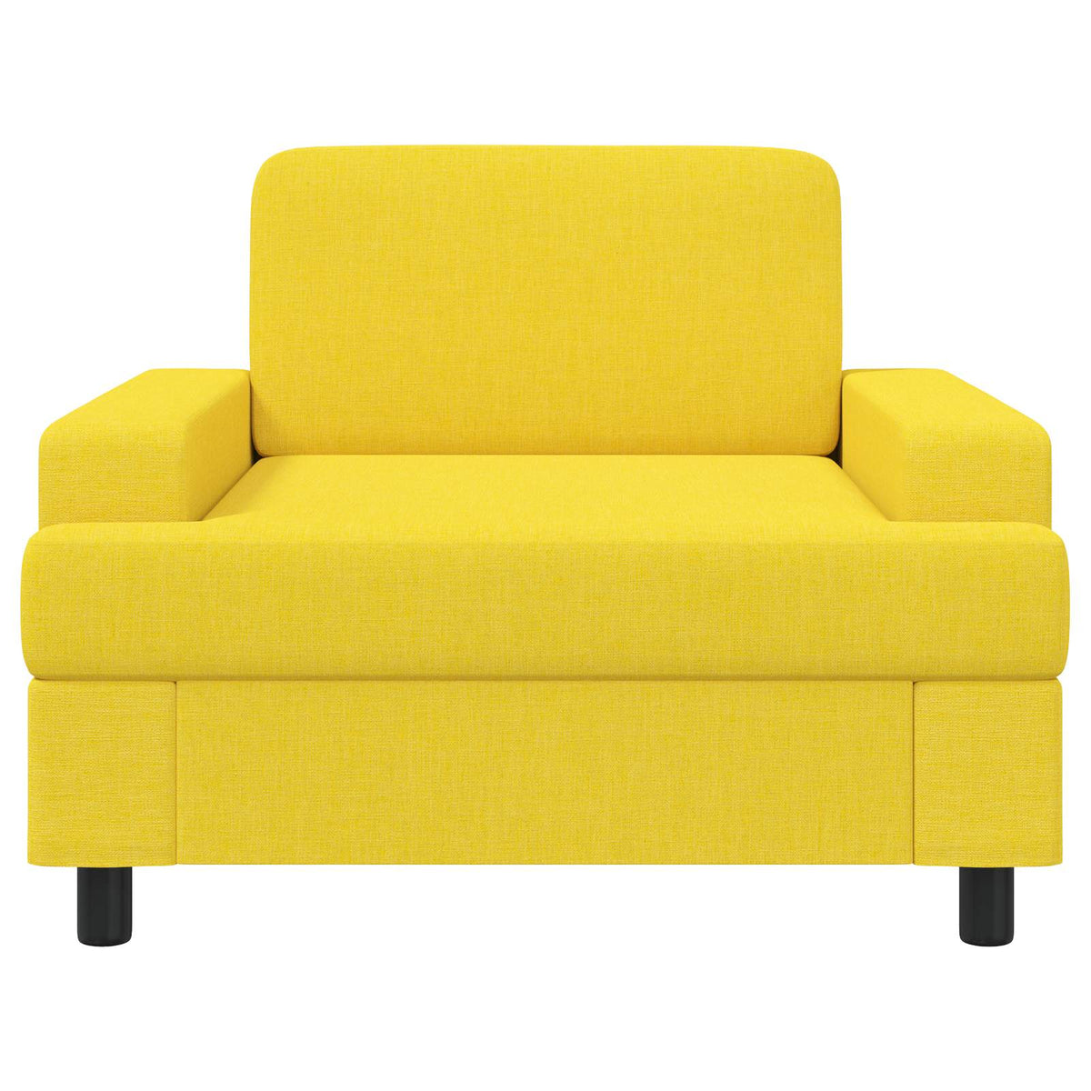 Fauteuil Lichtgeel Stof