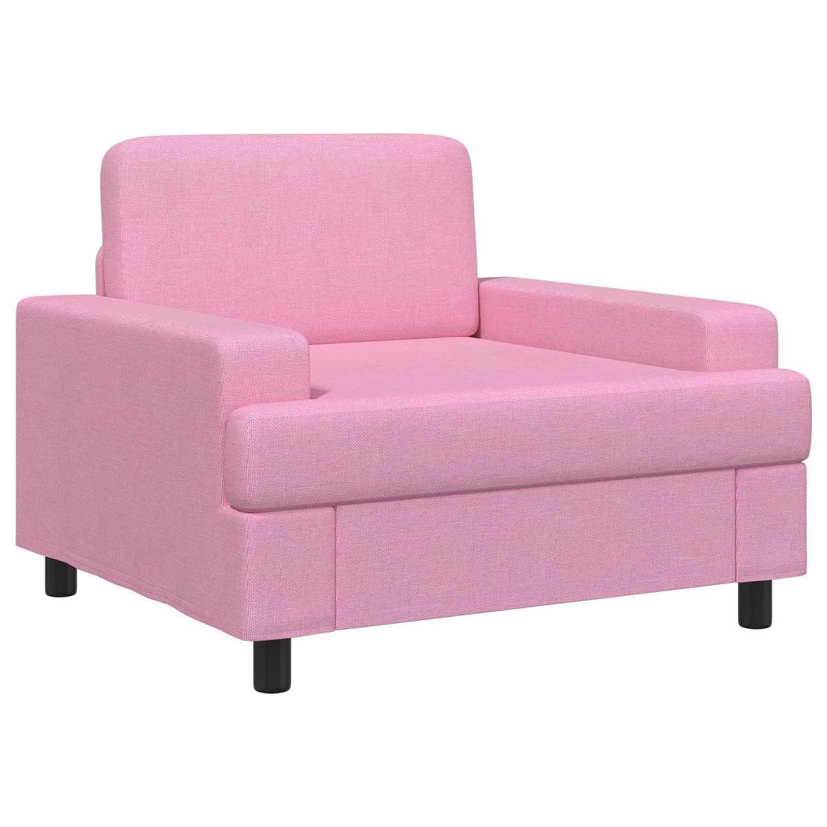 Fauteuil Roze Stof