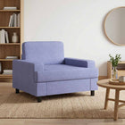 Fauteuil jeans blauw 110x98x85 cm