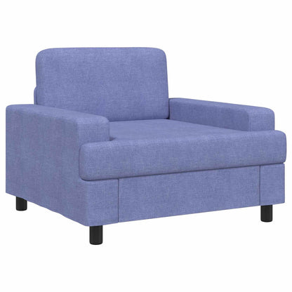 Fauteuil Jeans Blauw Stof