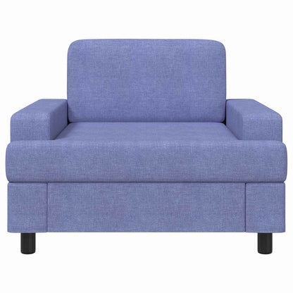 Fauteuil Jeans Blauw Stof