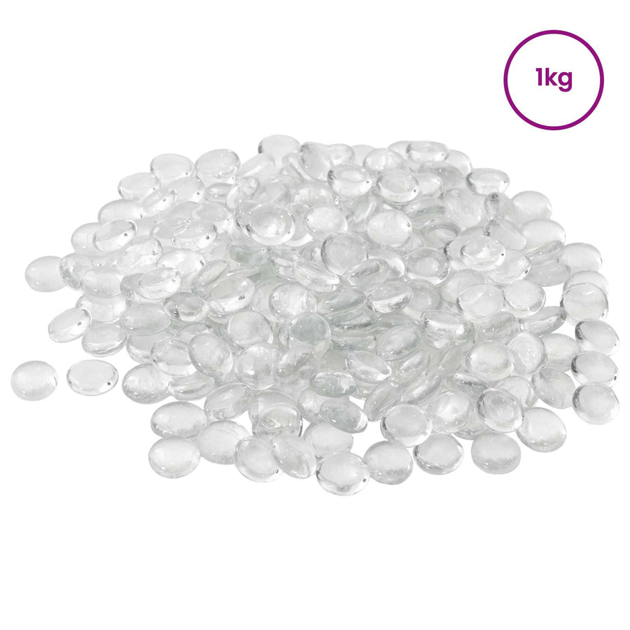 Glasnugget 17-19 mm Transparant Glas