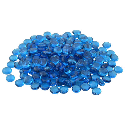 Glasnugget 17-19 mm Hemelsblauw Glas